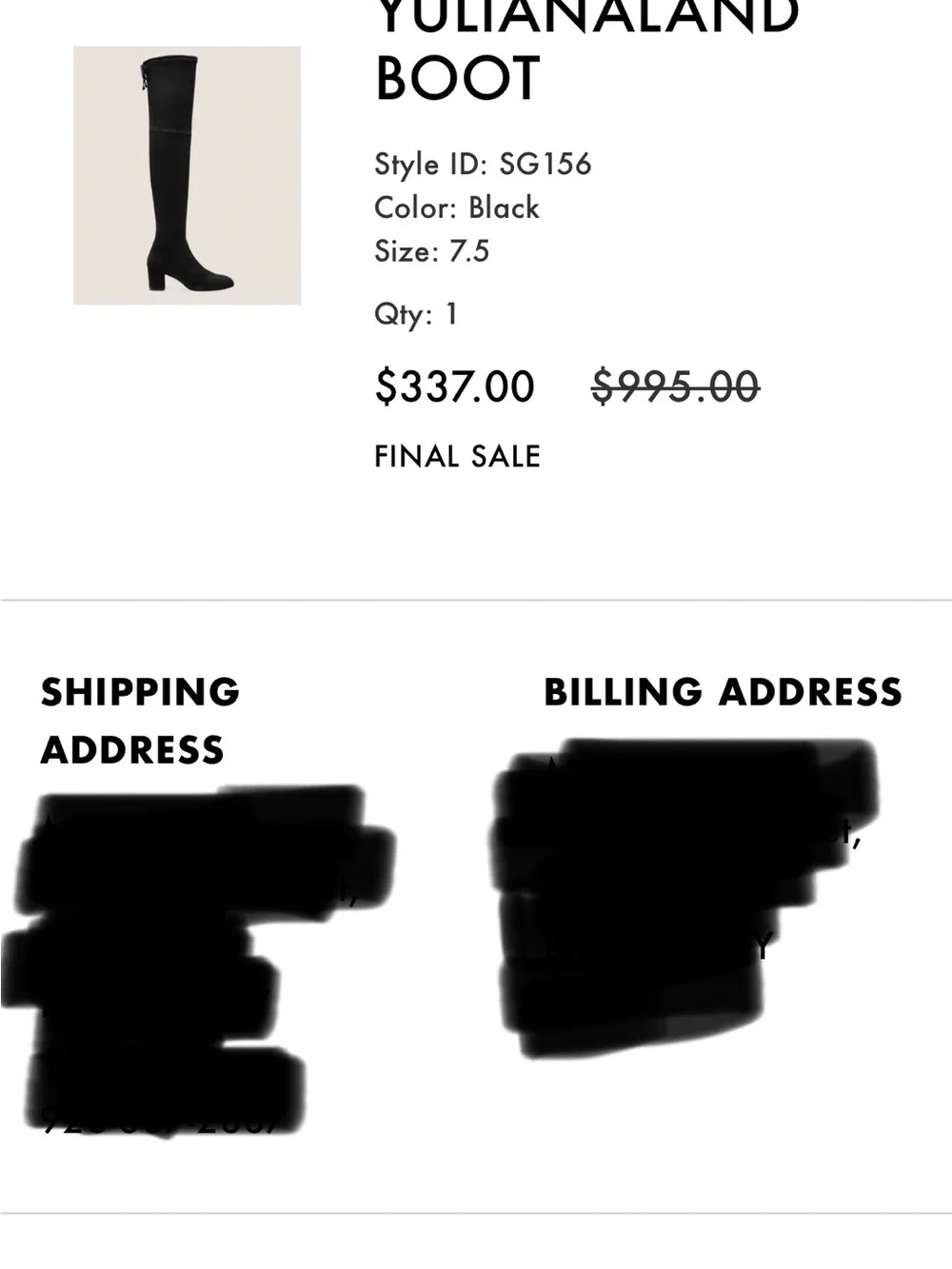 Stuart Weitzman Black Yulianaland Suede Block Heel Boots